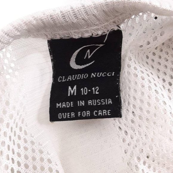 Claudio Nucci Boys Tank Top White Black Contrast T - Picture 4 of 5